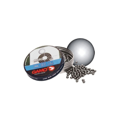 Balinês bola Metal Tin 250 unidades para calibre 5,5 mm, 1 gramas de peso, Gamo 6320325