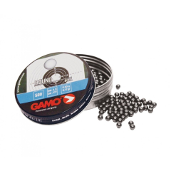 Balines Bola Lata Metal  500 unidades para Calibre 4.5 mm, energía 20,48 Julios, Gamo 6320334