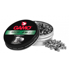 Balines Gamo Hunter Impact Bolas, calibre 5,5 mm, lata de 250 uds, velocidad 206 m/s, energía 21,22 J, 6320825
