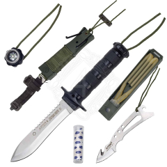 Cuchillo de Superviencia Aitor Jungle King II Negro