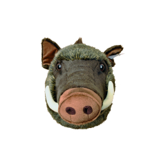 Trofeo di cinghiale ripieno di 45 Cm, metopa non inclusa. Parabellum 70000.
