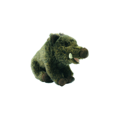 18 cm langer ausgestopfter sitzender Eber Parabellum 70002