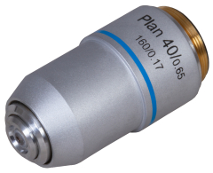 Lentille plane achromatique Levenhuk MED 40x