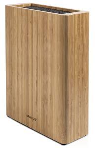 Universal Knife Block Arcos 793800 Porte-couteau en bambou et boîte cadeau.