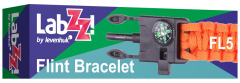 Bracelet Levenhuk LabZZ FL5 (orange) avec silex