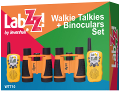 Kit Walkie-talkie e binóculos Levenhuk LabZZ WTT10 (azuis)
