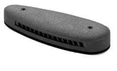 Almofada ventilada de 20 mm com design em couro preto Parabellum 855-N