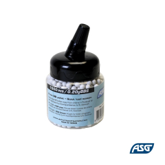 Biberon 0,20g  Blancas 1000 Bolas 6 Mm