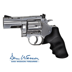 Revolver Dan Wesson 715, 2,5" Silber - 4,5 Mm Co2 Bbs Stahl