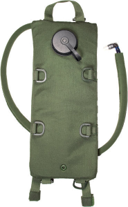 Piccolo zaino con sistema di idratazione interna verde da 3 litri Vega Holster HS03  