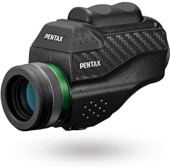 Pentax 63620 Monocular VM 6x21 WP Fácil de Usar con una Sola Mano Visión Brillante y Clara con Alto Contraste y excelente Rendimiento óptico Impermeable hasta 1 m Distancia mínima de Enfoque de 70cm