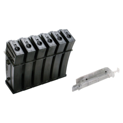 Set 6 Low Cap 25 Shots + BB Loader Série SR36