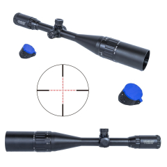 Mira da espingarda de ar 4-16X50 mm Mildot AO reticulados iluminados Vermelho / Verde