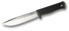 Faca de sobrevivência Fallkniven A1z - deixada de laminado VG-10 lâmina de aço de 16 cm, mango Thermorun com bainha zytel ou canhoto