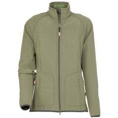 Chaqueta Softshell señora X-JAGD AMARILLO, talla 42
