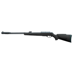 Carabina Gamo CFX ambidiestra, 116 cm, calibre 4,5 mm, hasta 280 m/s, cañón fijo con palanca de carga inferior, 6110007