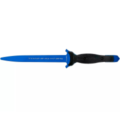  Coltello Ratio Extreme, de Serie Training, Alluminio anodizzato, Lama rigida, Impugnatura ergonomica, Colore blu metallizzato, Impugnatura ergonomica