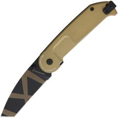Extreme Ratio BF1, coltello pieghevole per tutti i giorni de, lama brunita, sistema LINER-LOCK, design discreto e funzionale