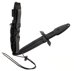 Coltello Extrema Ratio Ermes, commemorativo R.E.O.S., design compatto e robusto, lama Böhler N690Co e fodero ibrido con sistema MOLLE