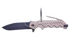 Glauca G1, Tactical de Rescue, lame Böhler N690, manche de Aluminium et Extreme Ratio Glauca G1, Emergency Tool de Handle