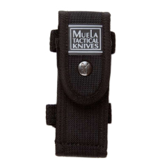 Bainha de cordura Muela F/PANZER, ideal para cor de faca tática, preto, dimensões 130 x 50 mm