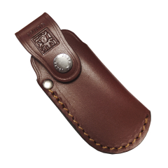 Étui en cuir pour rasoir, marron, taille 45 x 130 mm, Joker FB07