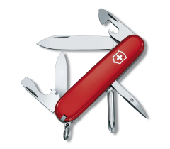 Faca do Exército Suíço Victorinox Sininho com abre-latas e chave de fendas 12 funções ideais para pessoas em movimento 1.4603.B1 62 gramas em blister