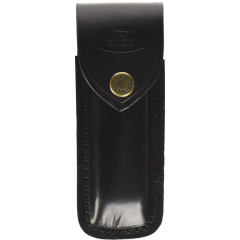 Facas de Couro Preto STE- 0110-05-BK10 Bainha para faca de caça dobrável 0110BK