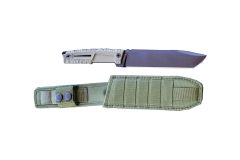 Coltello toscano Extrema Ratio, coltello multiuso per l'outdoor, acciaio BOHLER N690, design ergonomico, fodero M.O.L.L.E.