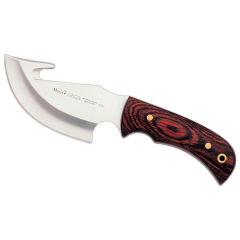Jagdmesser Muela Grizzly GRIZZZLY-12R, Caches aus gepressten Holzkorallen, einteilig, Klinge 12 cm MOVA + Mehrzweck-Geschenkkarte