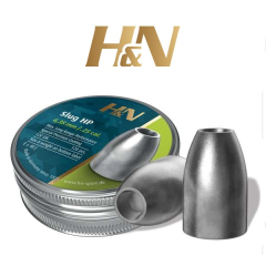 Balines H&N Slug HP Calibre 6'35 Mm - .250 De 2'20 G. Lata De 120 Balines.