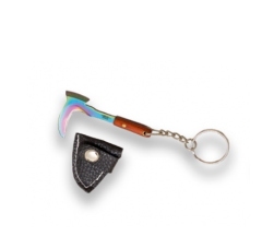 Joker JKR0809 - Porte-clés Scythe avec poignée en bois | Design détaillé | Taille compacte | Accessoire unique et fonctionnel