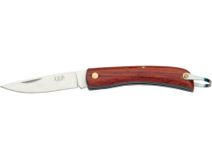 Coltello tascabile JKR con mango in legno e lama satinata di 6,8 cm, JKR126