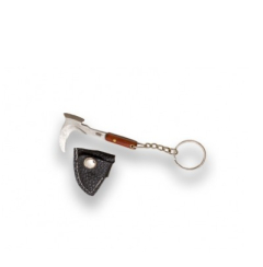 Joker JKR0808 - Portachiavi a falce con impugnatura di legno | Design dettagliato | Dimensioni compatte | Accessorio unico e funzionale