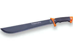 Machete jkr tropicano con mango de goma y ABS con hoja de 38 cm de acero inox Joker JKR0489