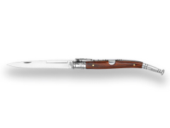 Manico JKR Apertura a cricchetto, lama in acciaio inossidabile da 7,9 cm, manico in legno Pakkawood - JKR675.