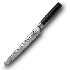 Faca Panero KOTAI de a coleção "PAKKA ladies" com lâmina de 20 cm em aço inoxidável de Damascus Steel de alto carbono AUS-10 e Handle de Pakka no caso de Bamboo