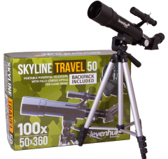 Télescope Levenhuk Skyline Travel 50