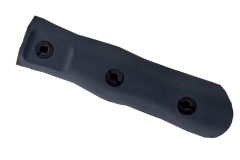 Impugnatura in Forprene Extreme Ratio 39-09, impugnatura di ricambio de, materiale Forprene nero, impugnatura ergonomica e resistente