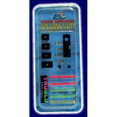 Sight Point Universal für die Jagd mit 5 austauschbaren faseroptischen Stäben, rot, gelb und grün LPA MF18 