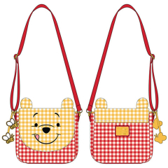 Mala de mão de Gingham loungefly disney winnie the pooh