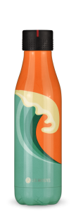 ALTERNATIVE3 Edelstahlflasche Wave 500ml, Erwachsene Unisex, Multicolour (Multicolour), Unique
