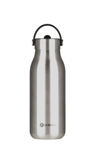 Les ARTISTTES Paris A-2374 Bottle'Up 2.0, 1-Liter-Flasche, BPA-freie isothermische Flasche, wiederverwendbar, hält 12 Stunden warm und 24 Stunden kalt, Griff, Edelstahl, Pearl Bril Design