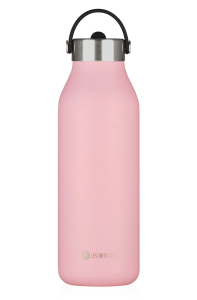 Les Artistes Paris Les ARTISTTES Paris A-2399 Bottle'Up 2.0, 1,5 Liter Thermosflasche, BPA-freie isothermische Flasche, wiederverwendbar, hält 12 Stunden heiß und 24 Stunden kalt, Griff, Edelstahl, Design Magno