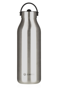 Les ARTISTTES Paris A-2396 Bottle'Up 2.0, 1,5 Liter Thermoskanne, BPA-freie isothermische Flasche, wiederverwendbar, hält 12 Stunden warm und 24 Stunden kalt, Griff, Edelstahl, Perlendesign
