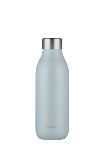 Les ARTISTTES Paris A-2386 Bottle'Up 2.0, Thermosflasche 500 ml, Isothermflasche BPA-frei, wiederverwendbar, hält 12 Stunden warm und 24 Stunden kalt, geringes Gewicht, Edelstahl, Lagunen-Design