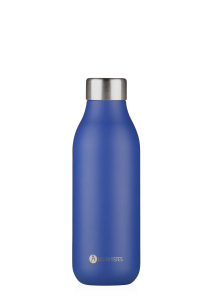Les ARTISTTES Paris A-2385 Bottle'Up 2.0, 500 ml Thermosflasche, BPA-frei, wiederverwendbar, hält 12 Stunden warm und 24 Stunden kalt, leicht, Edelstahl, Steindesign de