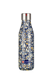 Les ARTISTTES Paris A-4334 Bottle'Up, 500 ml Thermoskanne, BPA-frei, wiederverwendbar, hält el  12 Stunden warm  und kalt 24 Stunden, Edelstahl, Picking Design, BPA-frei, wiederverwendbar, einfach zu bedienen.
