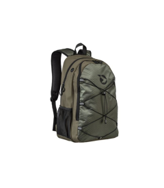 Mochila Gamo Forest 29L, ideal para caza y senderismo, resistente y ligera, con asas acolchadas, múltiples compartimentos y tejido 100% poliéster durable.