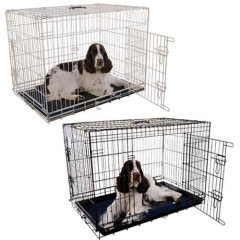 Cages métalliques pliantes pour chiens IBÁÑEZ excellente qualité disponible en différentes tailles.